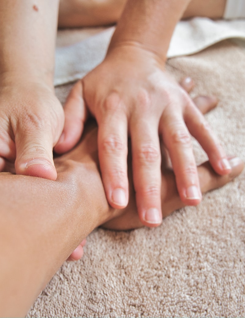 Wellness-Massage für Leichtigkeit
